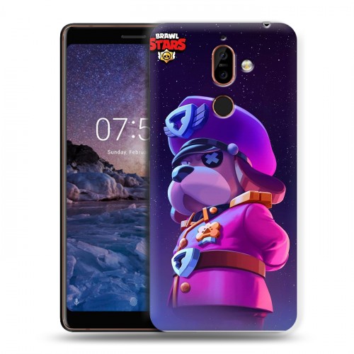 Дизайнерский пластиковый чехол для Nokia 7 Plus Brawl Stars