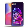 Дизайнерский пластиковый чехол для Xiaomi RedMi 6A Brawl Stars