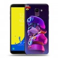 Дизайнерский пластиковый чехол для Samsung Galaxy J6 Brawl Stars