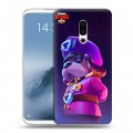 Дизайнерский силиконовый чехол для Meizu 16th Plus Brawl Stars