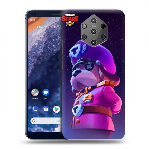 Дизайнерский силиконовый чехол для Nokia 9 PureView Brawl Stars