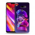 Дизайнерский пластиковый чехол для LG G8 ThinQ Brawl Stars