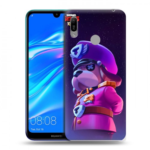 Дизайнерский пластиковый чехол для Huawei Y6 (2019) Brawl Stars