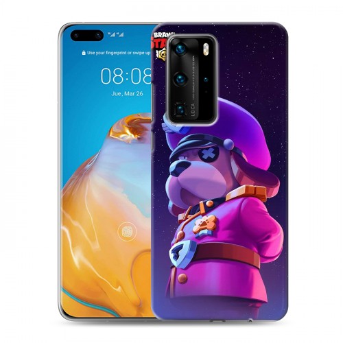 Дизайнерский пластиковый чехол для Huawei P40 Pro Brawl Stars