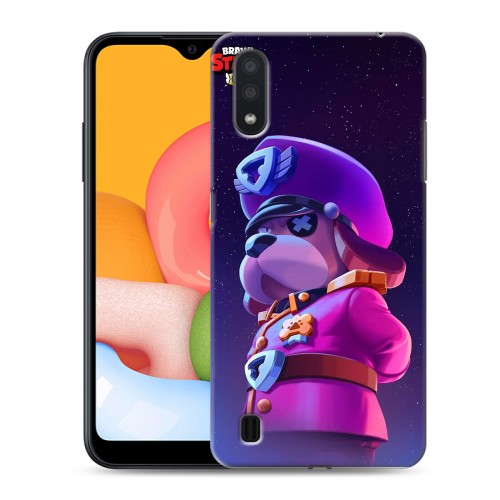 Дизайнерский силиконовый чехол для Samsung Galaxy M01 Brawl Stars