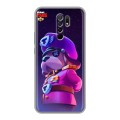 Дизайнерский силиконовый чехол для Xiaomi RedMi 9 Brawl Stars