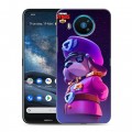 Дизайнерский силиконовый чехол для Nokia 8.3 Brawl Stars