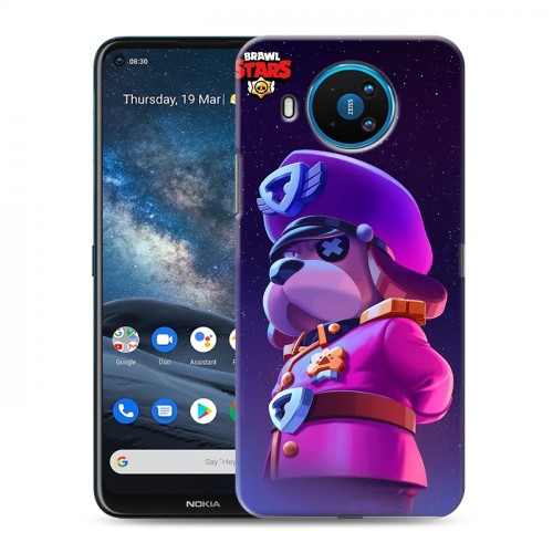 Дизайнерский силиконовый чехол для Nokia 8.3 Brawl Stars