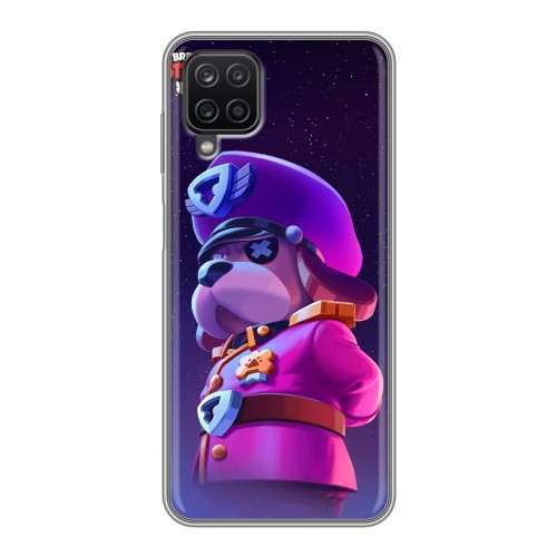 Дизайнерский силиконовый чехол для Samsung Galaxy A12 Brawl Stars