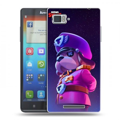 Дизайнерский пластиковый чехол для Lenovo Vibe Z Brawl Stars