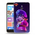 Дизайнерский пластиковый чехол для Nokia Lumia 1320 Brawl Stars