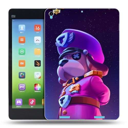 Дизайнерский силиконовый чехол для Xiaomi MiPad Brawl Stars