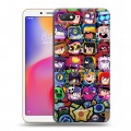 Дизайнерский пластиковый чехол для Xiaomi RedMi 6A Brawl Stars