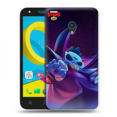 Дизайнерский пластиковый чехол для Alcatel U5 Brawl Stars