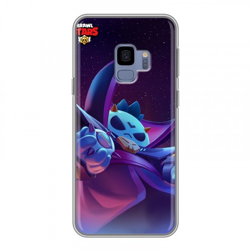 Дизайнерский пластиковый чехол для Samsung Galaxy S9 Brawl Stars