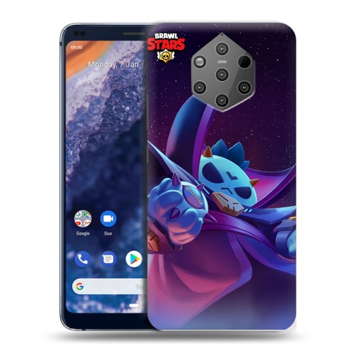 Дизайнерский силиконовый чехол для Nokia 9 PureView Brawl Stars