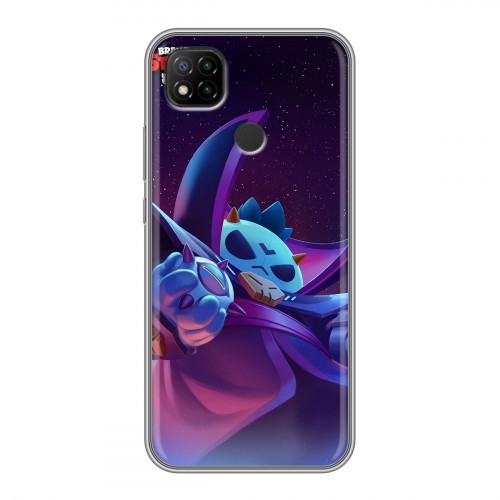 Дизайнерский силиконовый чехол для Xiaomi RedMi 9C Brawl Stars