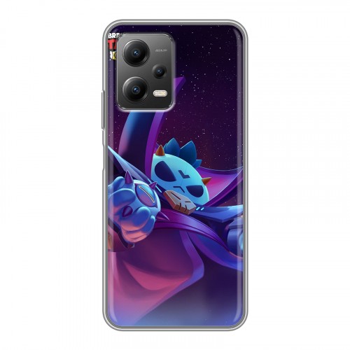 Дизайнерский силиконовый чехол для Xiaomi Poco X5 Brawl Stars