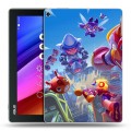 Дизайнерский силиконовый чехол для ASUS ZenPad 10 Brawl Stars