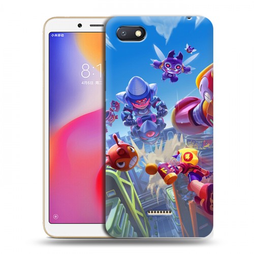 Дизайнерский пластиковый чехол для Xiaomi RedMi 6A Brawl Stars