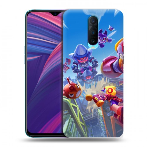 Дизайнерский пластиковый чехол для OPPO RX17 Pro Brawl Stars