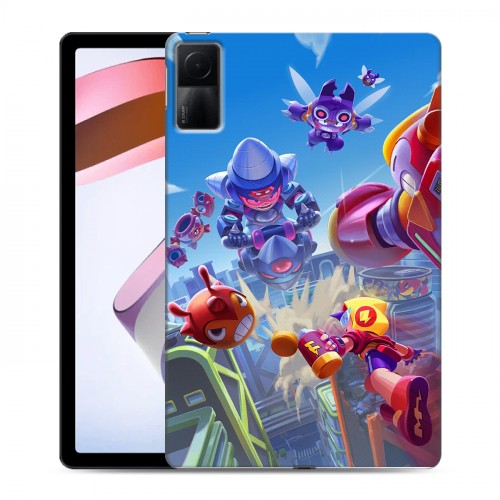 Дизайнерский силиконовый чехол для Xiaomi RedMi Pad Brawl Stars