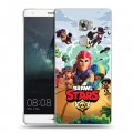 Дизайнерский пластиковый чехол для Huawei Mate S Brawl Stars