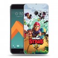 Дизайнерский пластиковый чехол для HTC 10 Brawl Stars