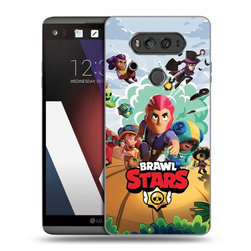 Дизайнерский пластиковый чехол для LG V20 Brawl Stars