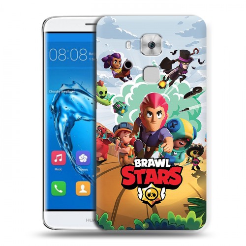 Дизайнерский пластиковый чехол для Huawei Nova Plus Brawl Stars