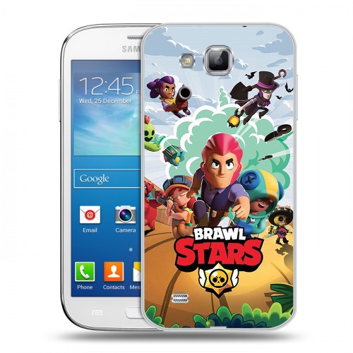 Дизайнерский пластиковый чехол для Samsung Galaxy Premier Brawl Stars