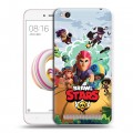 Дизайнерский пластиковый чехол для Xiaomi RedMi 5A Brawl Stars