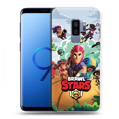 Дизайнерский силиконовый чехол для Samsung Galaxy S9 Plus Brawl Stars