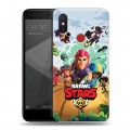 Дизайнерский пластиковый чехол для Xiaomi Mi8 SE Brawl Stars