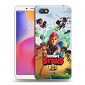 Дизайнерский пластиковый чехол для Xiaomi RedMi 6A Brawl Stars