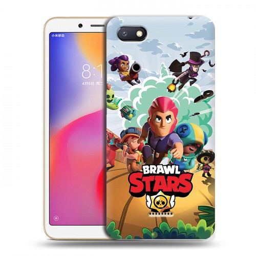 Дизайнерский пластиковый чехол для Xiaomi RedMi 6A Brawl Stars