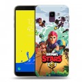 Дизайнерский пластиковый чехол для Samsung Galaxy J6 Brawl Stars