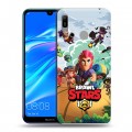 Дизайнерский пластиковый чехол для Huawei Y6 (2019) Brawl Stars