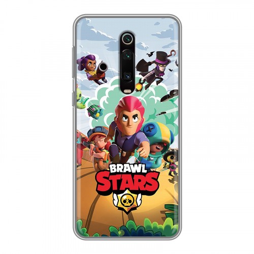 Дизайнерский силиконовый чехол для Xiaomi RedMi K20 Brawl Stars