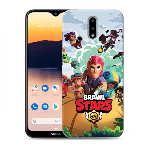 Дизайнерский пластиковый чехол для Nokia 2.3 Brawl Stars