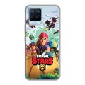 Дизайнерский силиконовый чехол для Realme 8 Brawl Stars