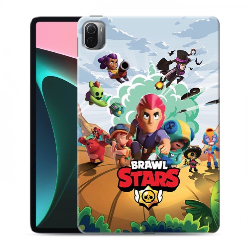 Дизайнерский силиконовый чехол для Xiaomi Pad 5 Brawl Stars