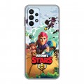 Дизайнерский силиконовый чехол для Samsung Galaxy A23 Brawl Stars