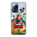 Дизайнерский силиконовый чехол для Xiaomi 13 Lite Brawl Stars