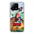 Дизайнерский силиконовый чехол для Xiaomi 13 Brawl Stars