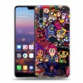 Дизайнерский силиконовый с усиленными углами чехол для Huawei P20 Pro Brawl Stars