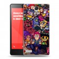 Дизайнерский пластиковый чехол для Xiaomi RedMi Note Brawl Stars