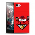 Дизайнерский силиконовый чехол для Lenovo Vibe Z2 Brawl Stars