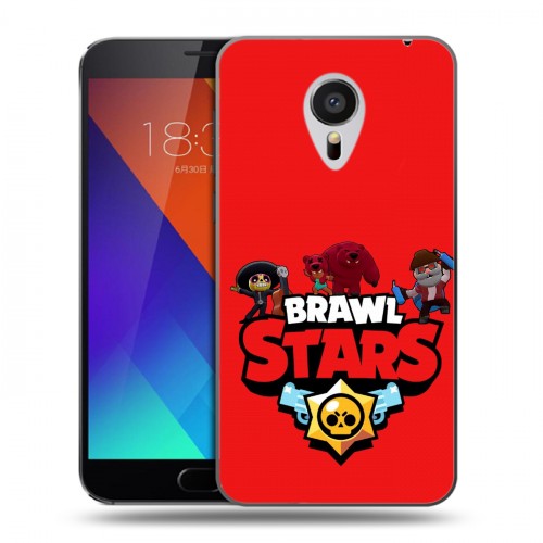 Дизайнерский пластиковый чехол для Meizu MX5 Brawl Stars