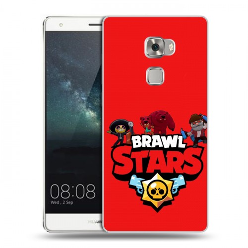 Дизайнерский пластиковый чехол для Huawei Mate S Brawl Stars